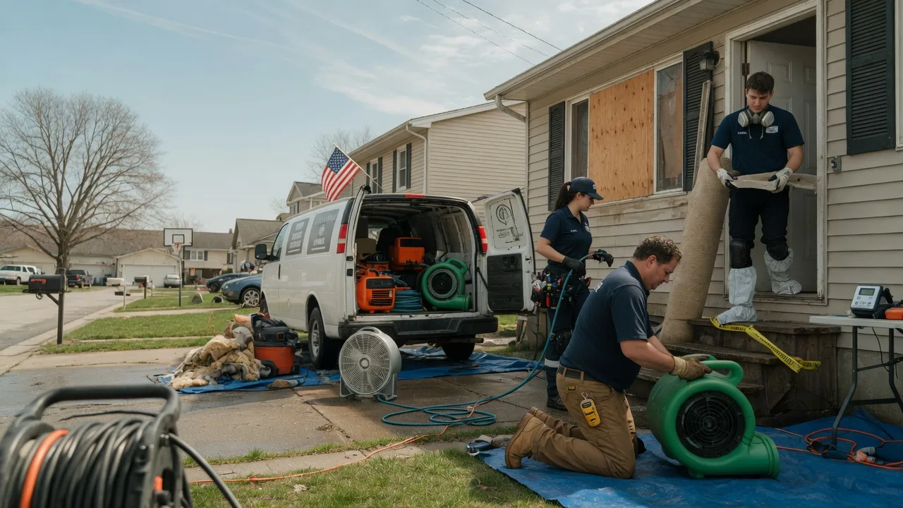 Water Damage Restoration in Dill City, OK near me